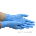 Guantes de mezcla de nitrilo de vinilo azul sin deslizamiento de resistencia fuerte